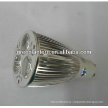 High Quality 9W Dimmable GU10 LED Lamp Cup with 560-580Lm